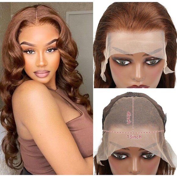 20”human hair wig main image 7